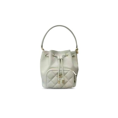 CHANEL 25B BUCKET BAG IN GRAINED EMBOSSED SHINY CALFSKIN AP4775 (12.5*10*7cm) 